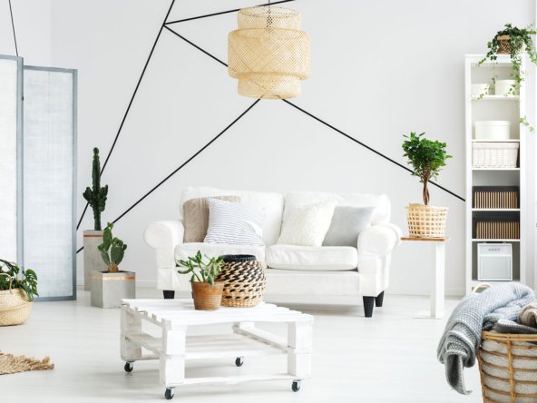 Beautiful White TV Lounge -Mainline KW