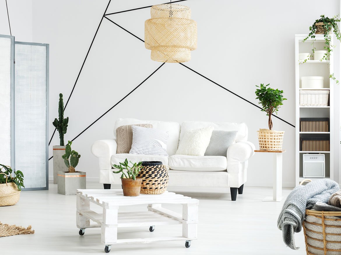 Beautiful White TV Lounge -Mainline KW