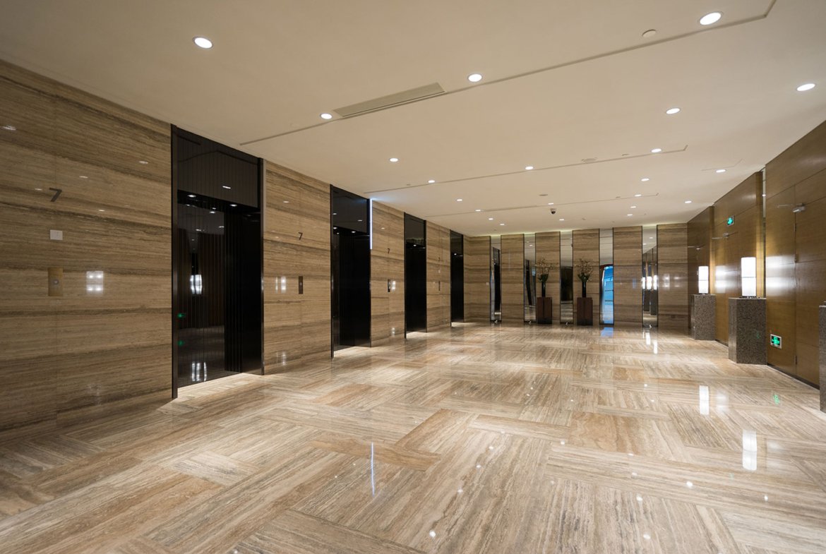 Wooden Floor & Lighted Ceilings Interior