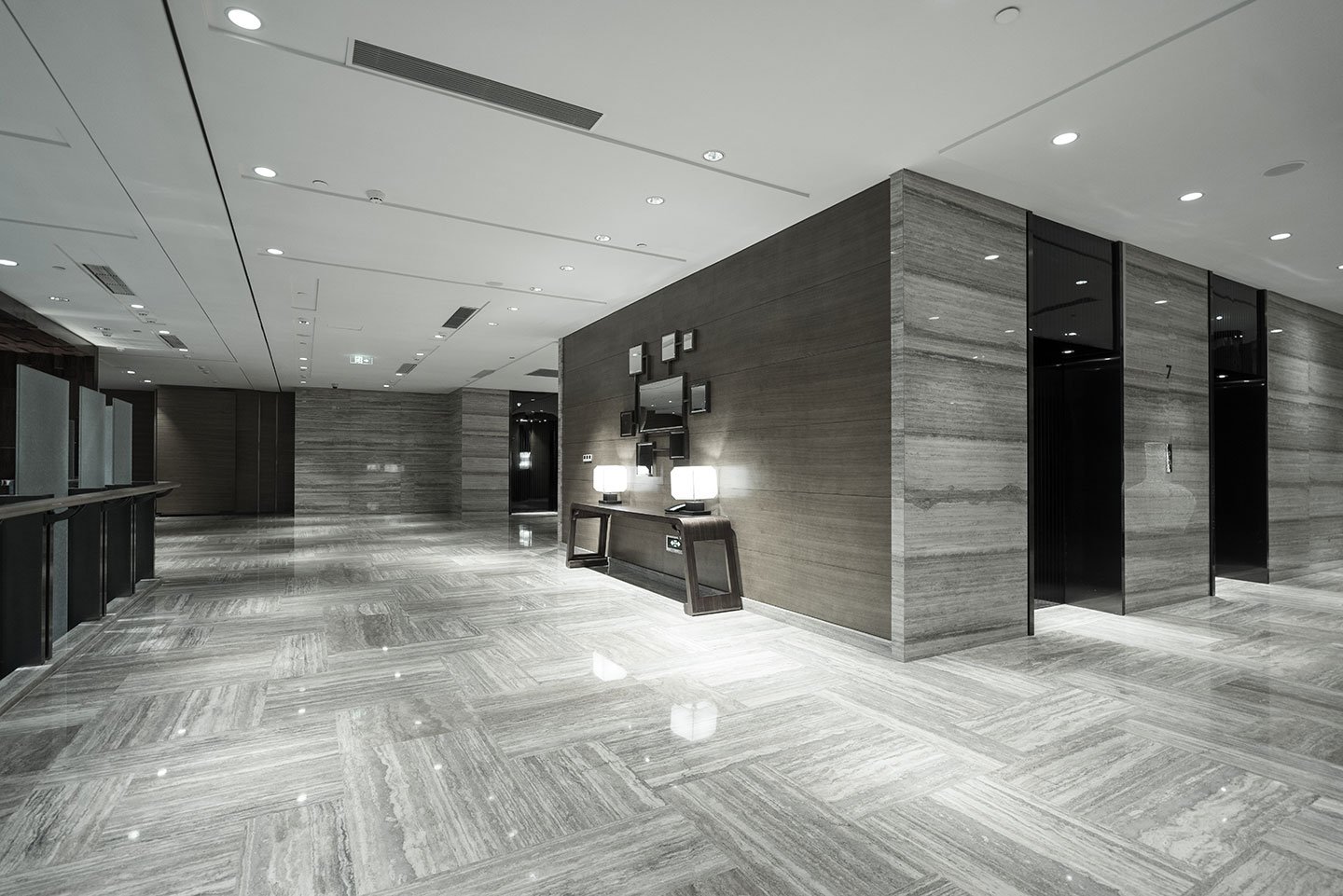 Black & White Interior Images