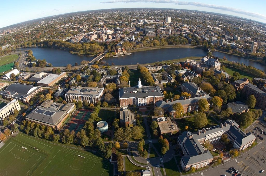 Villanova Real Estate -Ariel from Harvard Business School Campus - Mainline kw